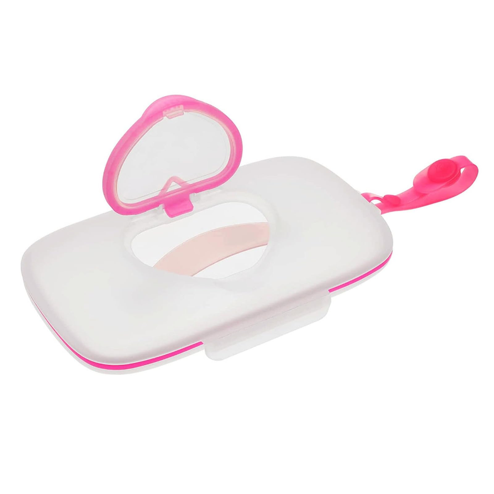 Photo 1 of JWTIFOA Wipes Dispenser Portable Wipes Container, Travel Wipes Case, Reusable Wipe Holder for Diaper Bag, Refillable Wipes Pouch for Outdoor Cars