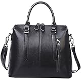 Heshe Women's Handbags Stuctured Shoulder Tote Cross Body Bags Purses for Ladies
