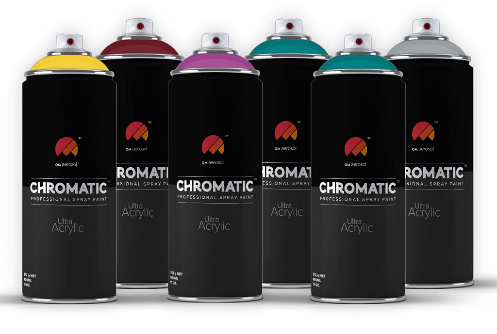 Chromatic Different Color Spray Paint 400 ml (pack of 6 ) Amazon.in