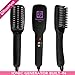 RoseMyst Hair Straightener Brush with FREE Heat Resistant Glove ,Hair Straightening Brush (450℉/230℃, Adjustable Temperature, Auto Lock, 30-min Timer, Anti-Scald)