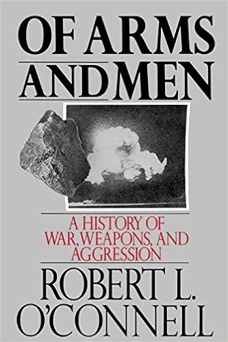 Of Arms And Men A History Of War Weapons And Aggression Amazon Co Uk O Connell Robert L 9780195053609 Books