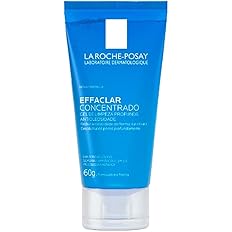 Gel de Limpeza Profunda Effaclar Concentrado, 60 G, La Roche-Posay, Transparente