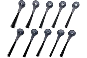Sionlan 10 Pack Side Brushes Replacement Part Compatible with Shark ION Robot IQ R101AE(RV1001AE), IQ R101(RV1001), RV1000 AV911S AV2501AE RV2502AE Vacuum Cleaner Accessories Compare Part #102KY1000