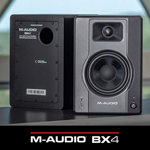 MAudio BX4120Watt Computer Speakers/Studio Monitors + Marantz Pro M4U USB Condenser