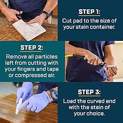 MāKRS Stain Pad, Cut-To-Size Pads 2-Pack Yields