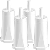 BREAUILL 4 Pack Replacement Water Filter Compatible with Breville Sage Claro Swiss BES920 BES878 for Oracle, Water Filter Rep
