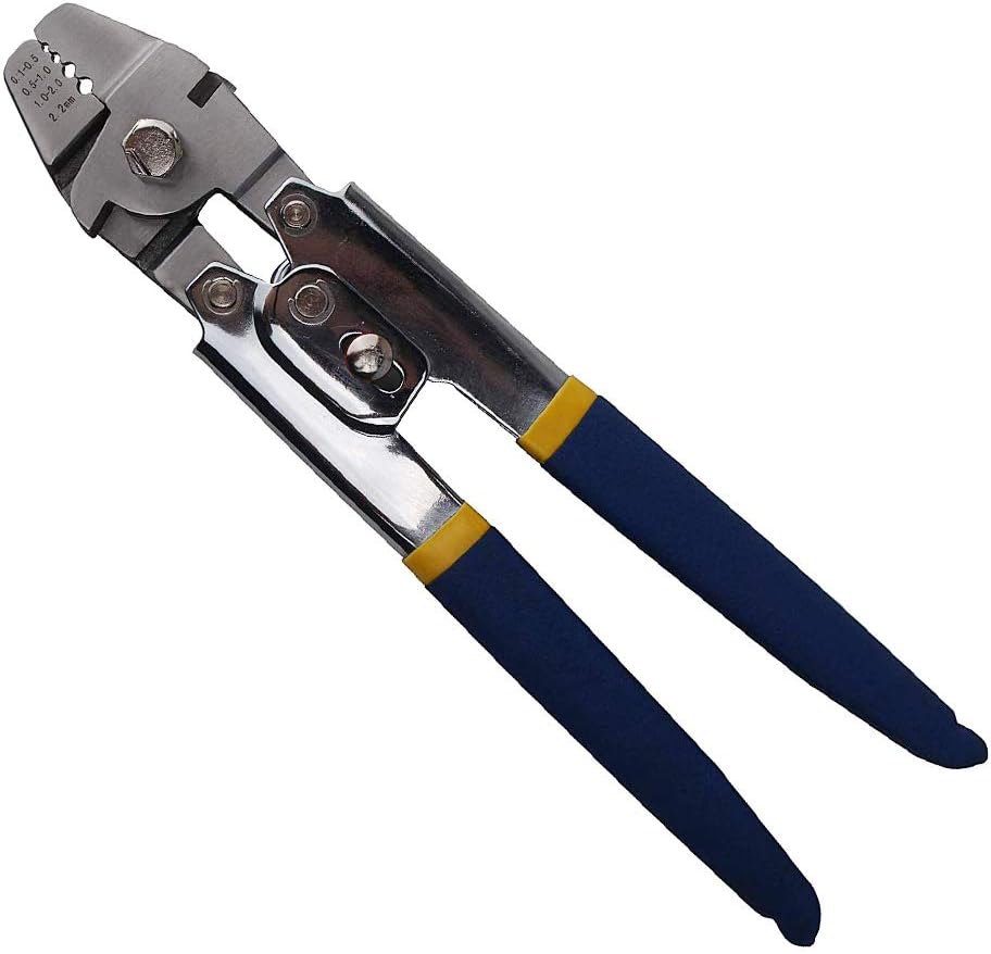 Dechengbao Wire Rope Crimping Swaging Tool, Cable Crimps up to 2.2mm