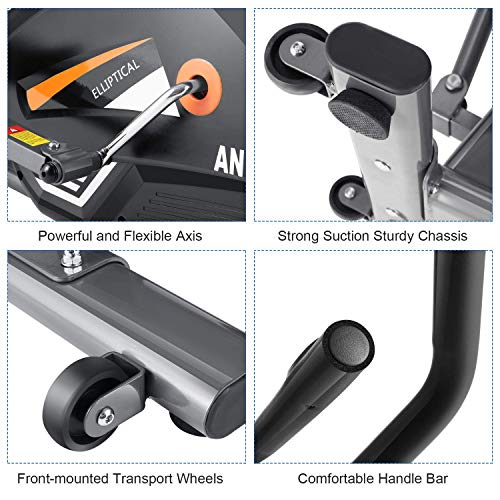 ANCHEER Elliptical,Exercise Equipment,Elliptical Machines for Home Use