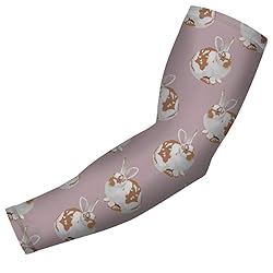 CHOO Rabbit Print Softball Sports Compression Arm
