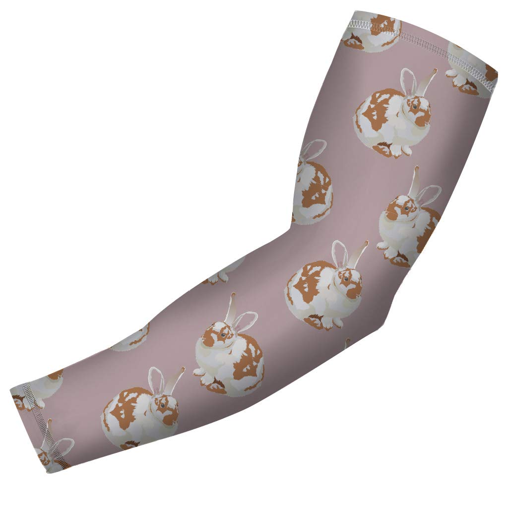 CHOO Rabbit Print Softball Sports Compression Arm