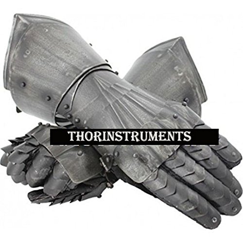 Medieval Conquest Undead Gauntlets One Size Metallic