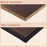 Flintronic 10m U-Shape Edge Banding Black Self Adhesive TPE 20mm Wide view 5