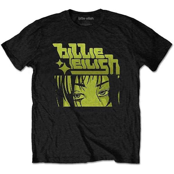 Amazon.com: Billie Eilish T Shirt Illustration Official Unisex