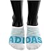 adidas Women's Superlite Super No Show Socks (3-Pair), White/Black/Grey - Clear Onix Marl/Energy Blue/Energ, Medium, (Shoe Size 5-10)