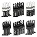 MESTOOL 20 Pcs Oscillating Saw Blades, Professional Wood/Metal/Plastic Universal Multitool Quick Release Saw Blades for Fein Multimaster (20 Pcs)
