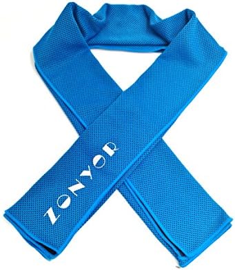 Cooling Towel Instant Relief, Towel Cold Sports-40 x12 Use as Cooling Neck Headband Bandana Scarf, Stay Cool Outdoor, Workout, Yoga, Fitness, Gym, Pilates, Travel, Camping & More