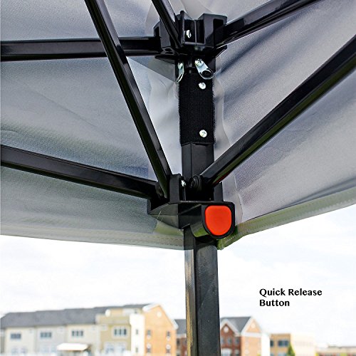 Punchau Pop Up Canopy Tent 10 x 10 Feet, Green - UV Coated, Waterproof Instant Outdoor Party Gazebo Tent - Thumbnail 2