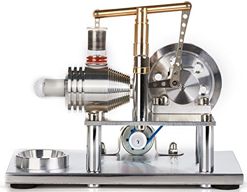 Sunnytech Hot Air Stirling Engine Model Education Toy Electricity Power SC02M