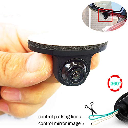 Yeaphy 12V Mini CCD Coms HD Night Vision 360° Car Rear Front Side View Backup Camera