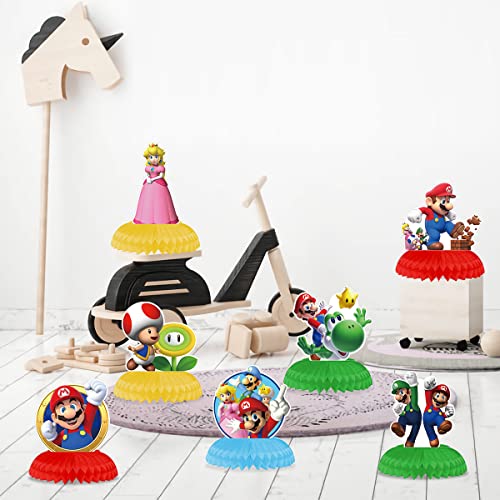Super Mario Centerpiece Table Decoration Video Game Themed
