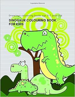 Dinosaur Colouring Book For Kids Drawings Colouring Books