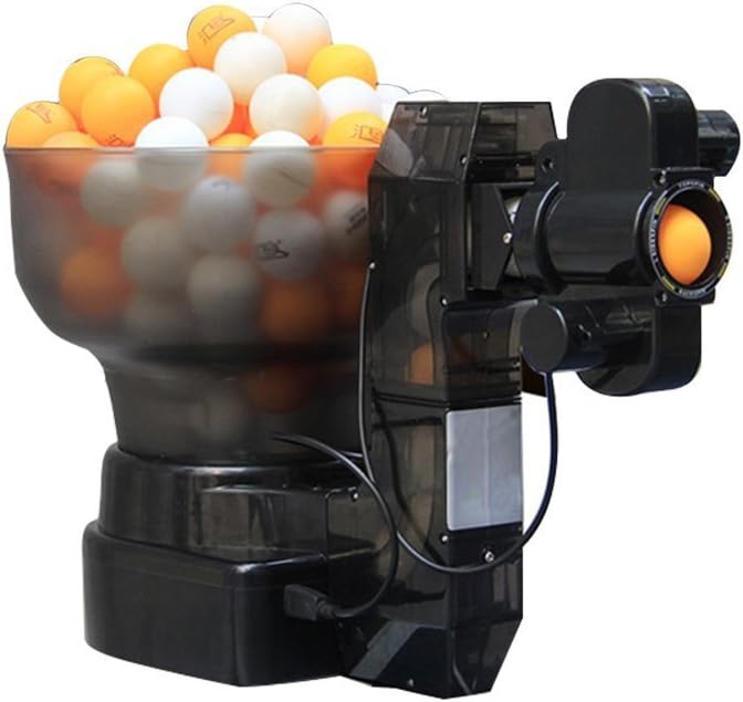 SIYON Ping Pong Training Robot,Serves 36 Different Spin Balls,Automatic Table Tennis Machine for Training