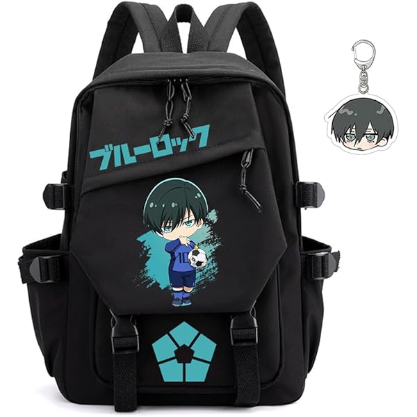 Blu Lock Rucksack Isagi Yoichi - Anime Manga Schultasche 30x43cm - Oxford Stoff