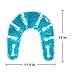 TheraPearl Neck Wrap, Reusable Hot Cold Therapy Pack with Gel Beads, Best Ice Pack for Neck Pain, Flexible Non Toxic Hot and Cold Compress for Neck Spasms, Stress Relief, Pain Relief, and Swelling