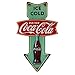 Utopia Alley Coca-Cola Embossed Tin Sign