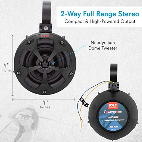 1 2+Way+Dual+Waterproof+Off+Road+Speakers