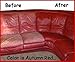 8 Ounce Bottle of Furniture Leather Max Leather Restorer and Refinish Made to Repair Worn and Faded Finishes (Leather Repair) (Vinyl Repair) (Dark Brown)
