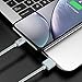 Syncwire iPhone Charger Lightning Cable 3.3Ft, [Apple MFi Certified] Nylon-Braided High-Speed Sync&Charging Cord for iPhone 11/XS Max/XS/XR/X, 8 7 6S 6 Plus, SE 5S 5C 5, Ipad, iPod & More - Silver
