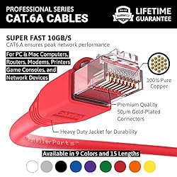 InstallerParts Ethernet Cable CAT6A Cable UTP