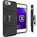 CoverON [Explorer Series] Fit iPhone 8 Plus Holster Case, iPhone 7 Plus Belt Clip Case, Holster Hybrid Armor Belt Clip Hard Phone Cover for Apple iPhone 8 Plus/iPhone 7 Plus Holster Case - Black