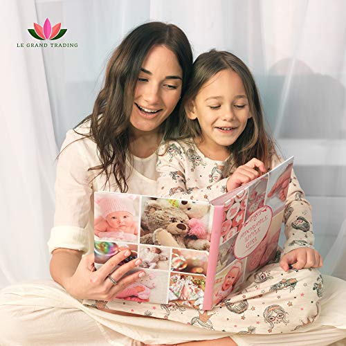 image for Le Grand Trading Newborn Baby Memory Book for Boy or Girl (First Year 