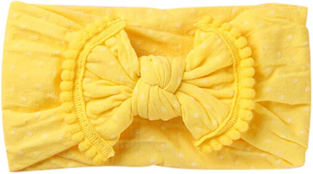 Lazzboy Baby Mädchen Neugeborene Kleinkind Haarbänder Und Schleifen Kind Haarschmuck Stirnbänder Verknotete Stirnbander Knot Madchen Haarband Turban Haarreifen