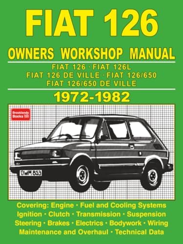 Fiat 500 Owners Workshop Manual 1957-1973: Autobooks Ltd