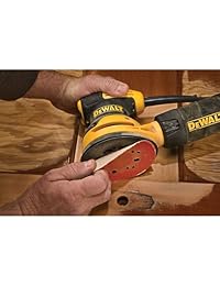 DEWALT DWE6421 Máquina lijadora, con hoja con velcro, de 5 pulgadas.