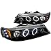 Spec-D Tuning 2LHP-ACD94JM-TM Honda Accord Black Led Halo Projector Head Lights