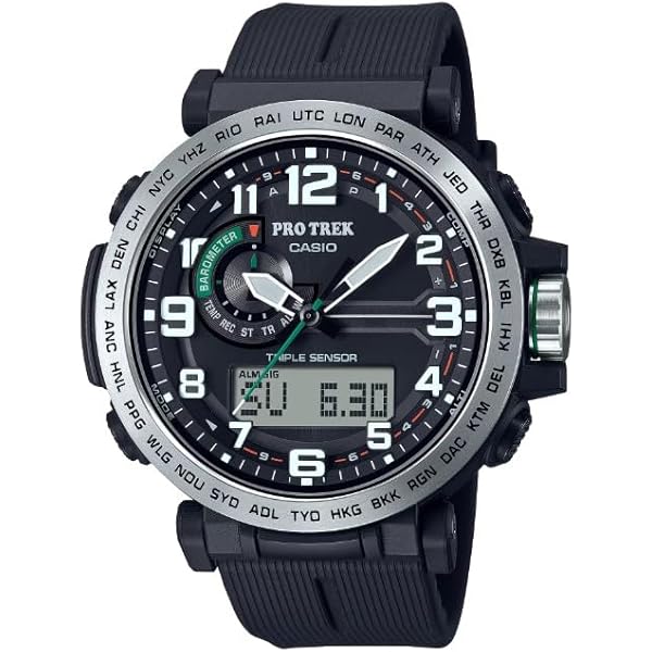 Amazon.com: Casio Men's PRG-600YB-3CR PRO TREK Analog-Digital