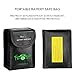 Arzroic Mavic 2 Pro Zoom Battery Safe Bag Explosion Proof Battery Protection Holder Protector Fireproof Lipo Battery Bag Guard Carrying Case for DJI Mavic 2 Pro Zoom Accessories