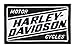 Harley-Davidson Embroidered Ignition H-D Emblem Patch, 3.5 x 2.125 in. EM334881
