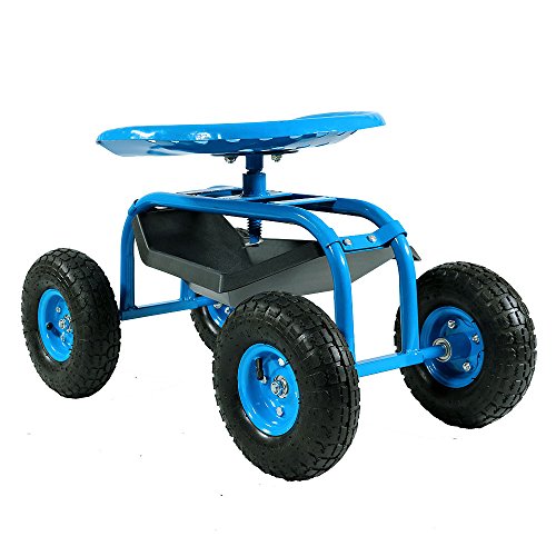 4 Sunnydaze+Rolling+Garden+Degree+Swivel