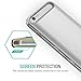 iPhone 6S Battery Case, iPhone 6 Battery Case, ZVOLTZ ZT6 Series Charger Charging Case for iPhone 6 and 6s (4.7 Inches) [1 Year WARRANTY] - [Silver/Clear] - 3100mAh [Apple MFI Certified]