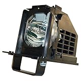 AuraBeam Mitsubishi 915B441001 915B441A01 TV Replacement Lamp with Housing