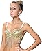 Seawhisper Gold Belly Dance Bra Mermaid Costume Top 32B-34A-34B