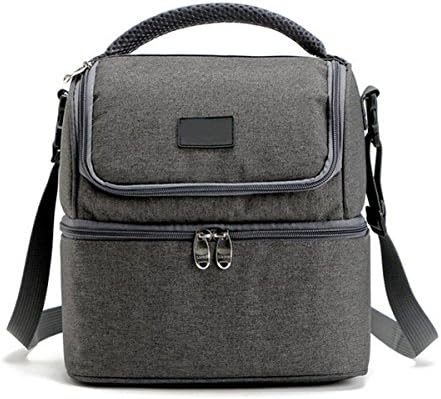 Thermal Cooler Insulated Lunch Box Lunch Bag,Large Capacity Thermal Bento Bag for Office / School / Picnic
