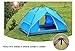 AUGYMER Waterproof 2-3 Person Camping Tents, Portable Camping Automatic Family Tent/Backpacking Sun Shelter Tents With Carry Bag For Camping Outdoor Hiking