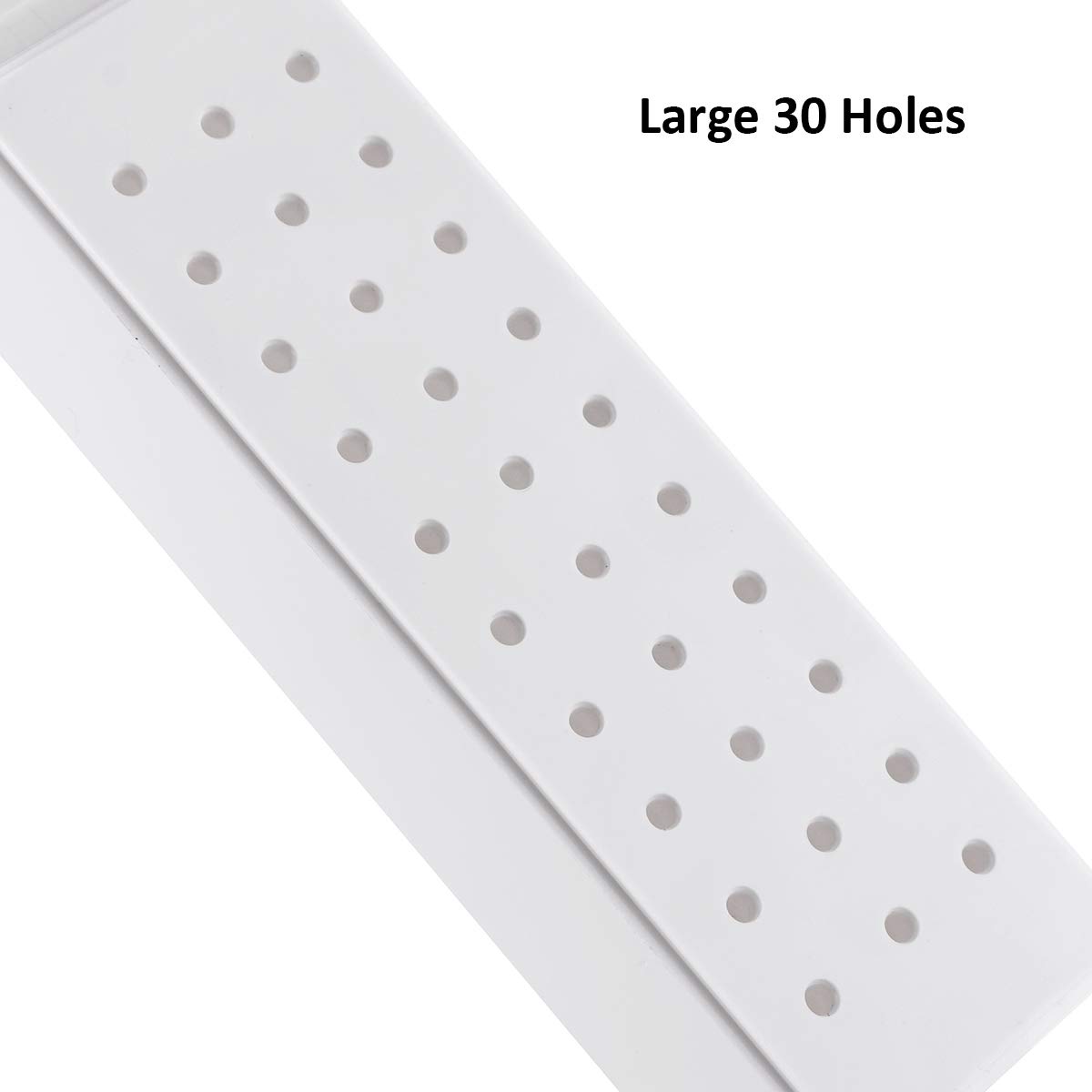 Makartt Nail Drill Bits Holder Dustproof Stand Displayer Organizer Container 30 Holes Manicure Tools (Not Inlcude Drill Bits) B-22: Beauty