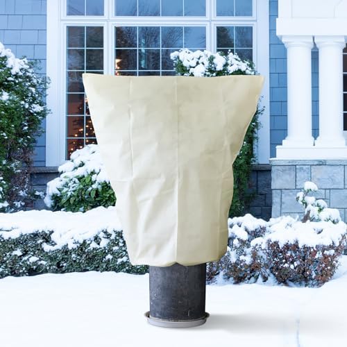 Plant Covers Freeze Protection Winter 2.4oz 2.6 x 3.2 Ft Tree Covers